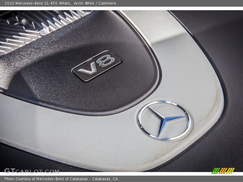 Arctic White / Cashmere 2010 Mercedes-Benz GL 450 4Matic