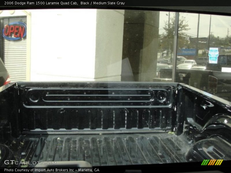 Black / Medium Slate Gray 2006 Dodge Ram 1500 Laramie Quad Cab