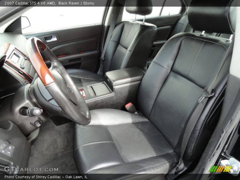 Black Raven / Ebony 2007 Cadillac STS 4 V6 AWD