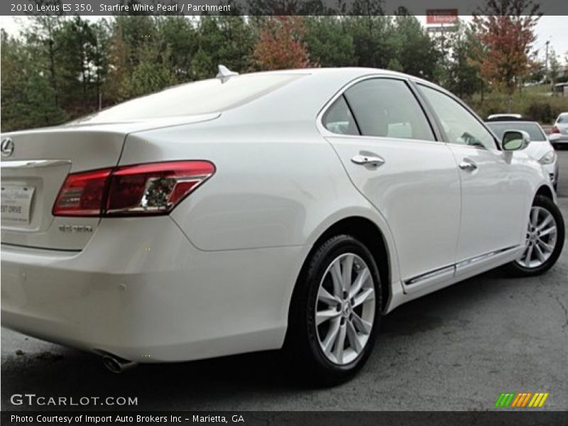 Starfire White Pearl / Parchment 2010 Lexus ES 350