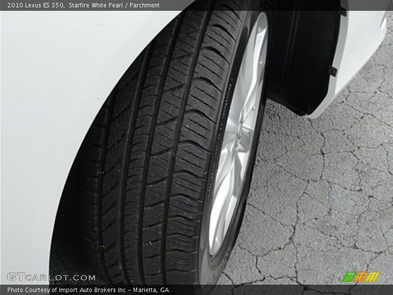 Starfire White Pearl / Parchment 2010 Lexus ES 350