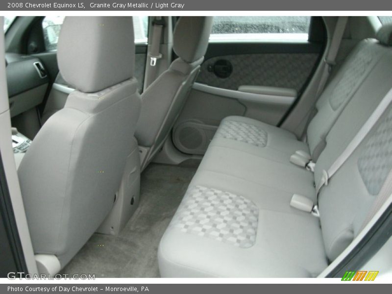 Granite Gray Metallic / Light Gray 2008 Chevrolet Equinox LS