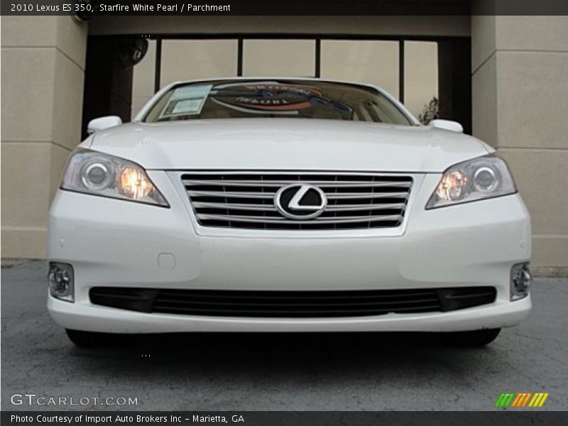 Starfire White Pearl / Parchment 2010 Lexus ES 350