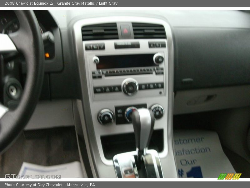 Granite Gray Metallic / Light Gray 2008 Chevrolet Equinox LS