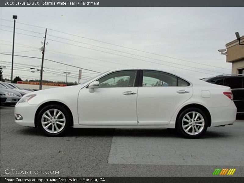Starfire White Pearl / Parchment 2010 Lexus ES 350