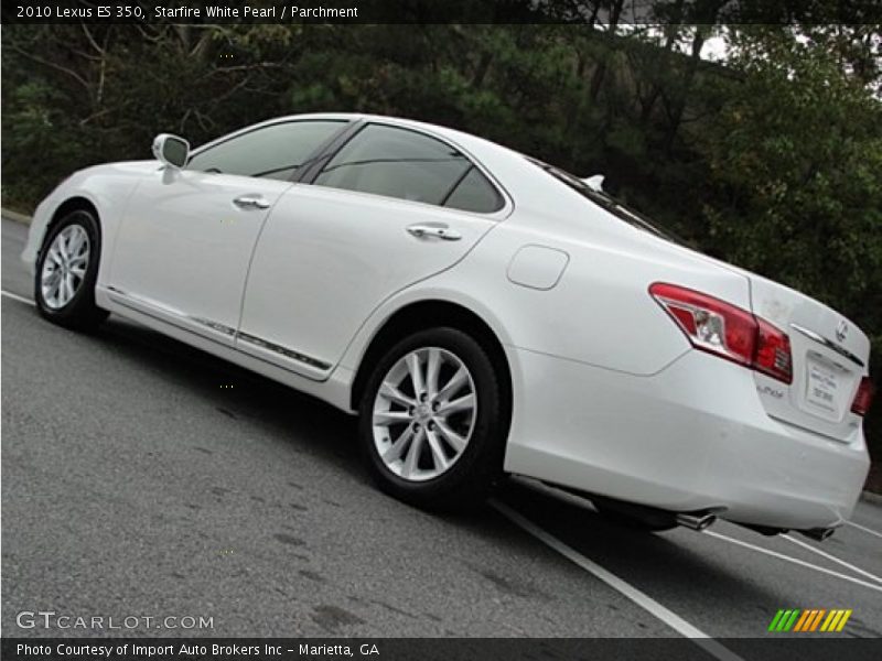 Starfire White Pearl / Parchment 2010 Lexus ES 350