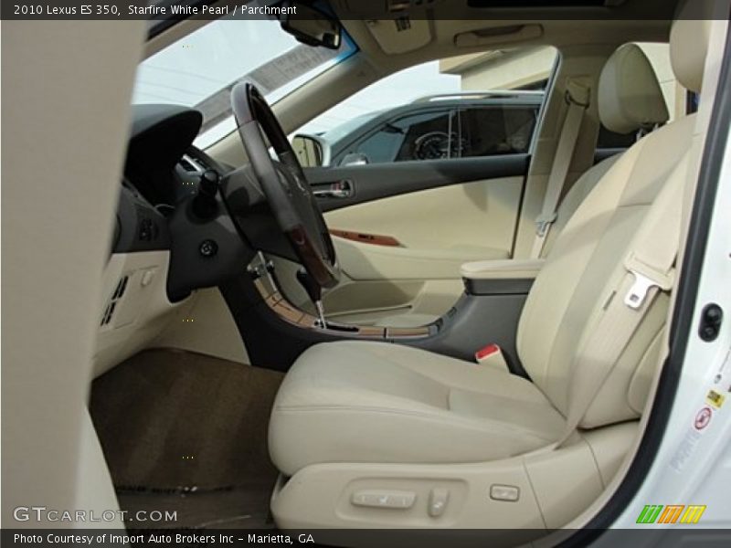 Starfire White Pearl / Parchment 2010 Lexus ES 350