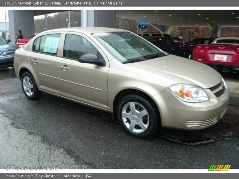 Sandstone Metallic / Neutral Beige 2007 Chevrolet Cobalt LS Sedan