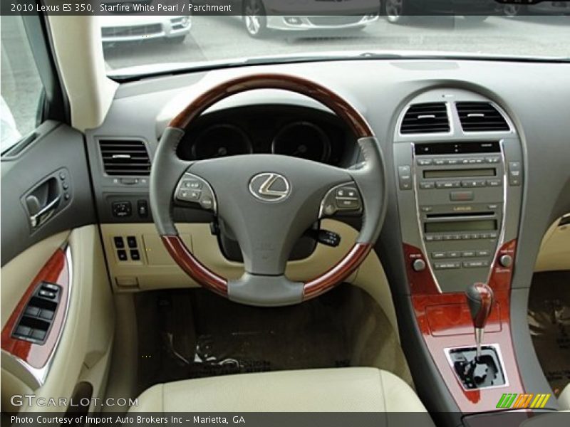 Starfire White Pearl / Parchment 2010 Lexus ES 350