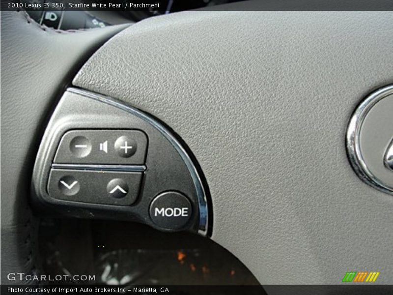 Starfire White Pearl / Parchment 2010 Lexus ES 350