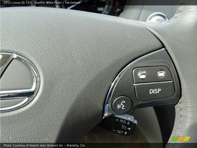 Starfire White Pearl / Parchment 2010 Lexus ES 350