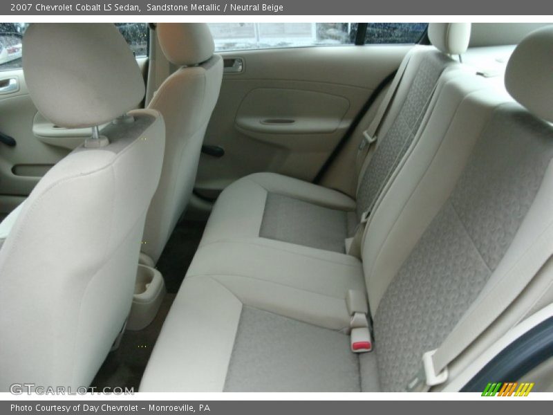 Sandstone Metallic / Neutral Beige 2007 Chevrolet Cobalt LS Sedan