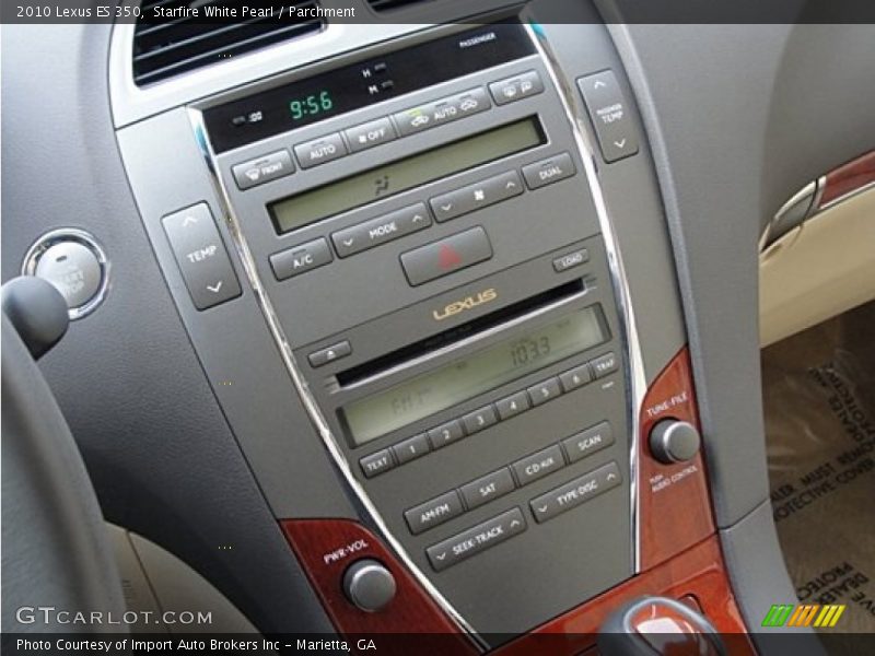 Starfire White Pearl / Parchment 2010 Lexus ES 350