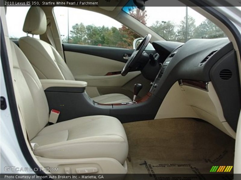 Starfire White Pearl / Parchment 2010 Lexus ES 350