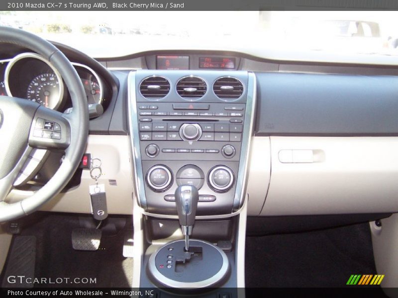 Black Cherry Mica / Sand 2010 Mazda CX-7 s Touring AWD