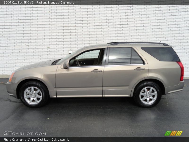 Radiant Bronze / Cashmere 2006 Cadillac SRX V6