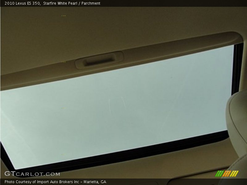 Starfire White Pearl / Parchment 2010 Lexus ES 350