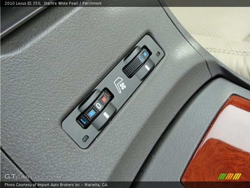 Starfire White Pearl / Parchment 2010 Lexus ES 350
