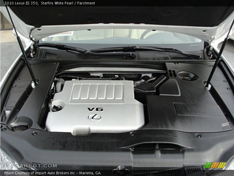 Starfire White Pearl / Parchment 2010 Lexus ES 350