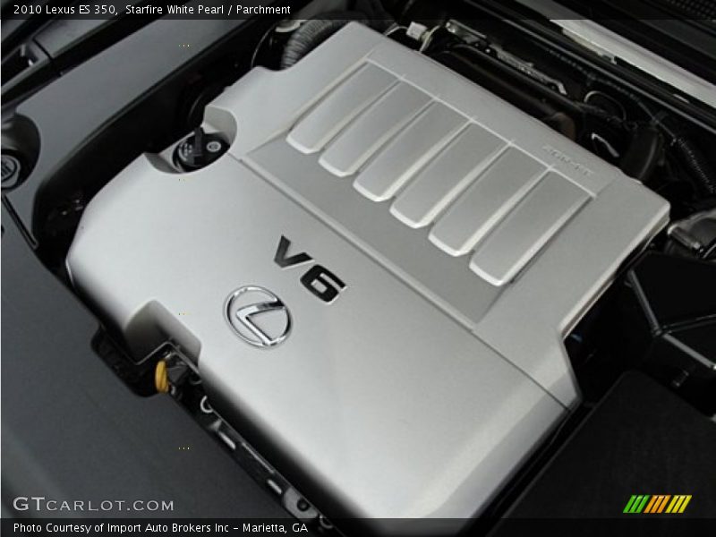 Starfire White Pearl / Parchment 2010 Lexus ES 350