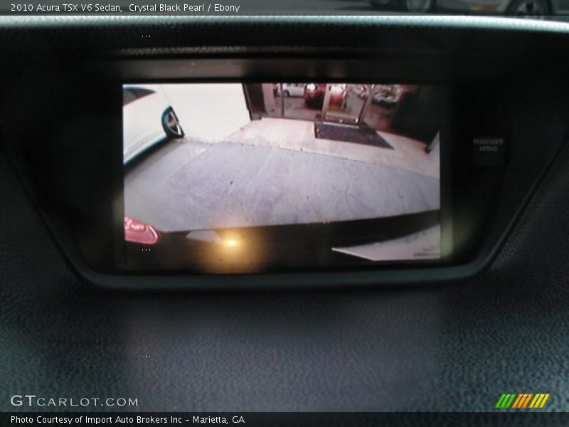 Crystal Black Pearl / Ebony 2010 Acura TSX V6 Sedan