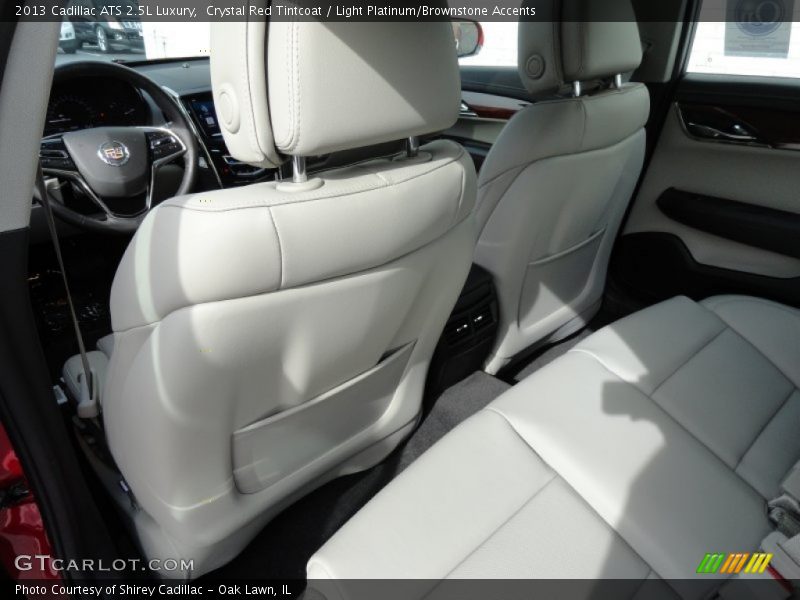 Rear Seat of 2013 ATS 2.5L Luxury