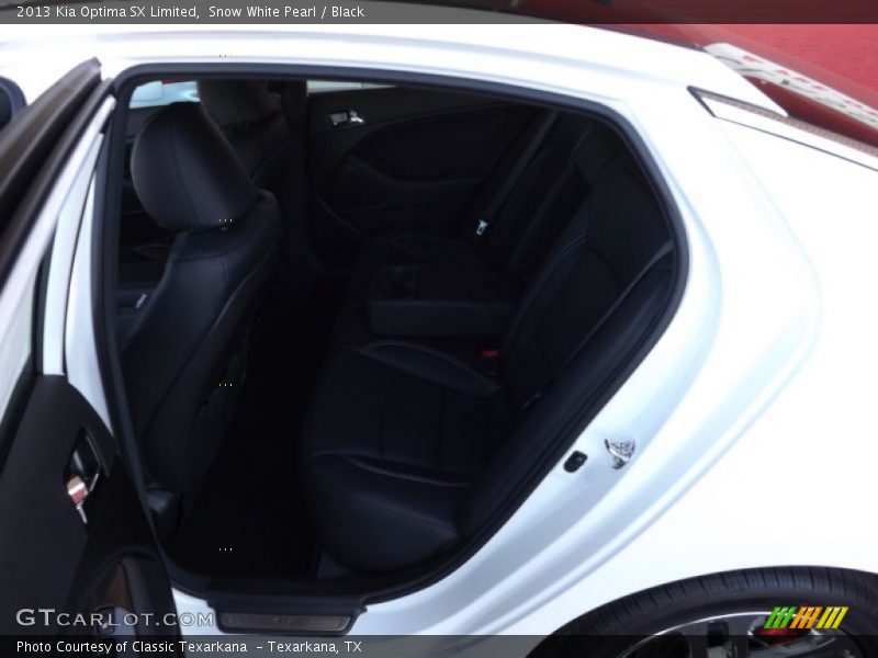 Snow White Pearl / Black 2013 Kia Optima SX Limited