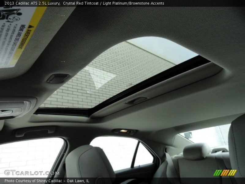 Sunroof of 2013 ATS 2.5L Luxury