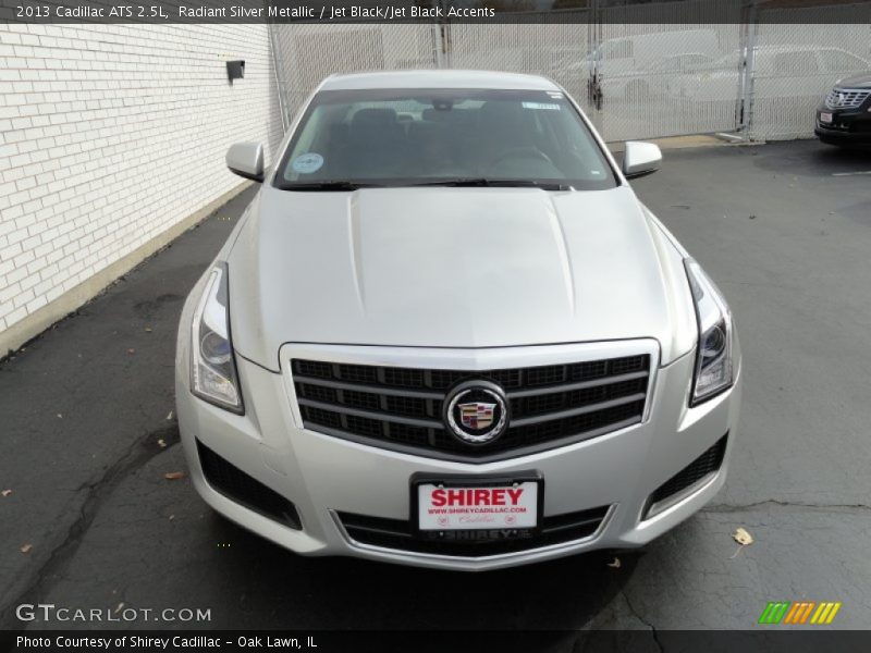 Radiant Silver Metallic / Jet Black/Jet Black Accents 2013 Cadillac ATS 2.5L