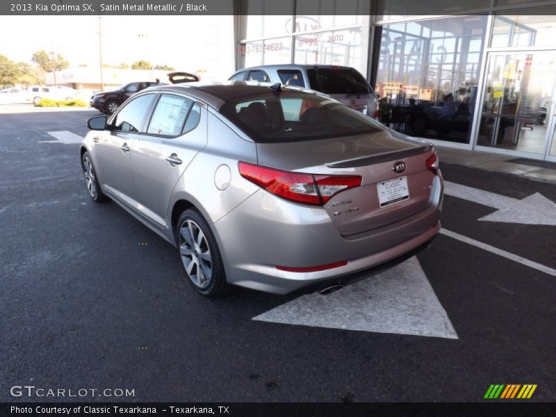 Satin Metal Metallic / Black 2013 Kia Optima SX
