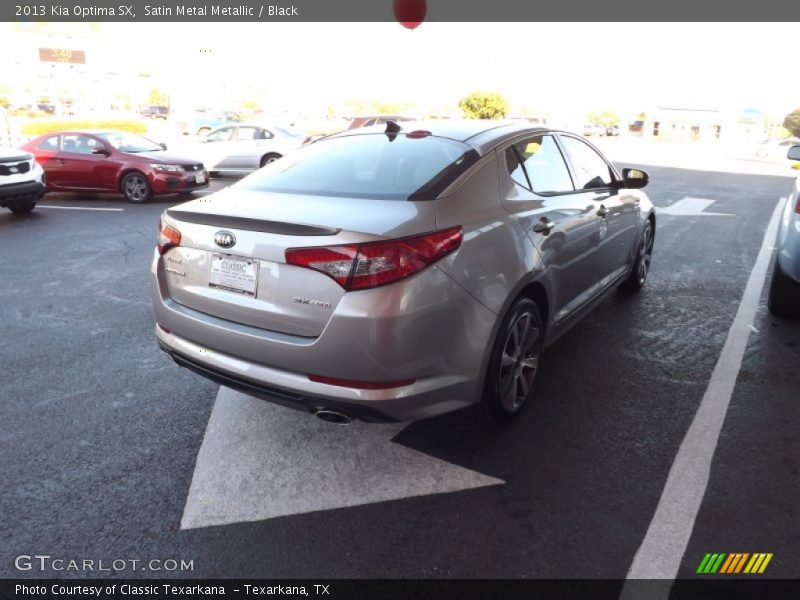 Satin Metal Metallic / Black 2013 Kia Optima SX