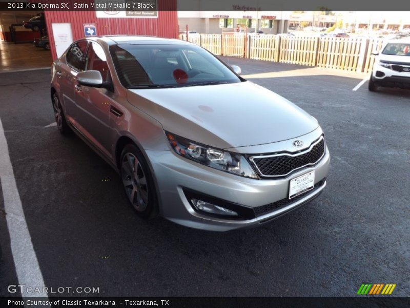Satin Metal Metallic / Black 2013 Kia Optima SX