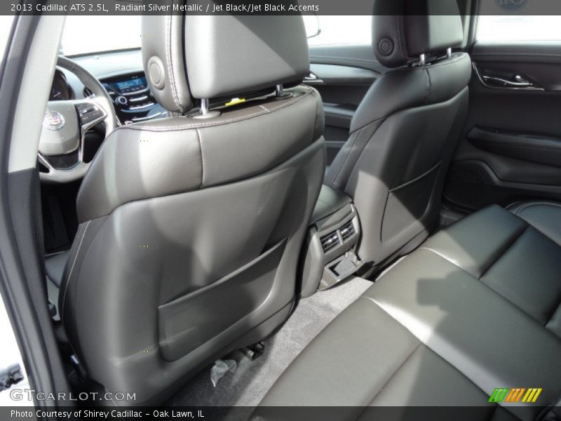 Radiant Silver Metallic / Jet Black/Jet Black Accents 2013 Cadillac ATS 2.5L