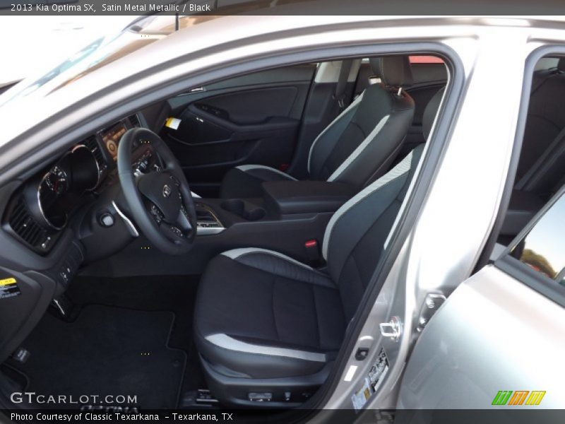 Satin Metal Metallic / Black 2013 Kia Optima SX
