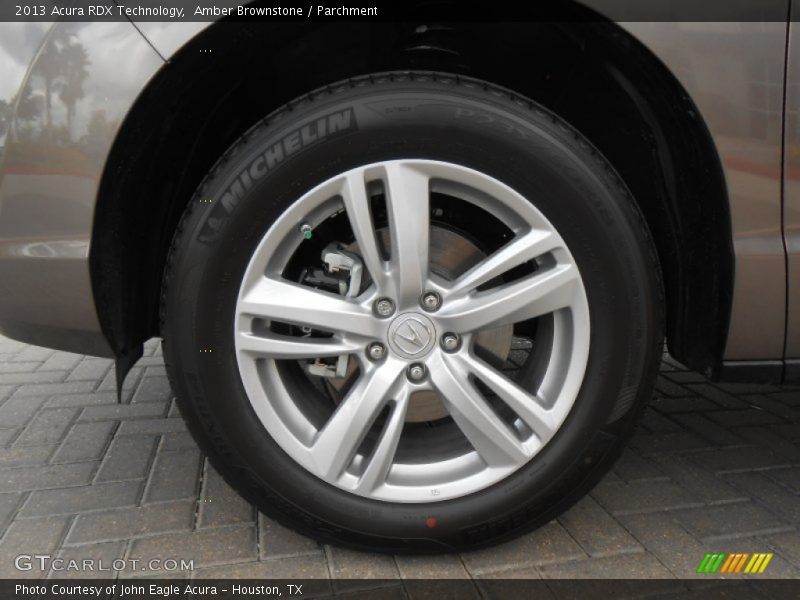 Amber Brownstone / Parchment 2013 Acura RDX Technology