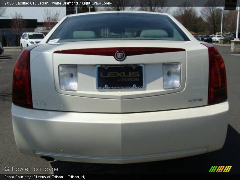 White Diamond / Light Gray/Ebony 2005 Cadillac CTS Sedan