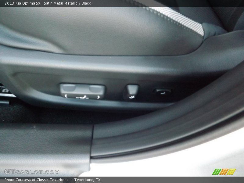 Satin Metal Metallic / Black 2013 Kia Optima SX
