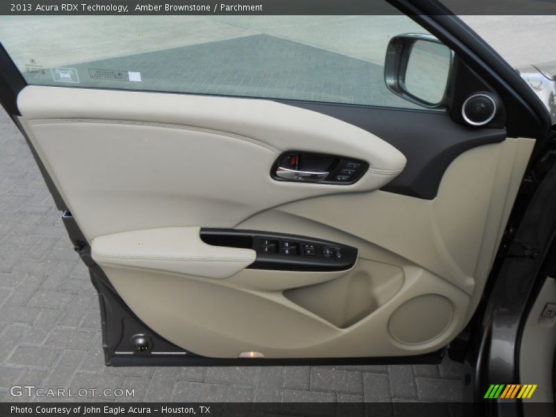 Amber Brownstone / Parchment 2013 Acura RDX Technology