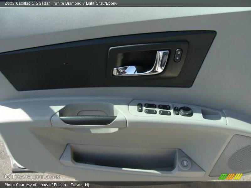 White Diamond / Light Gray/Ebony 2005 Cadillac CTS Sedan