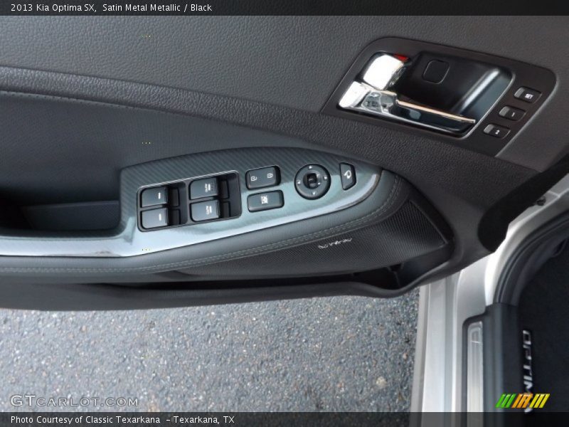 Satin Metal Metallic / Black 2013 Kia Optima SX
