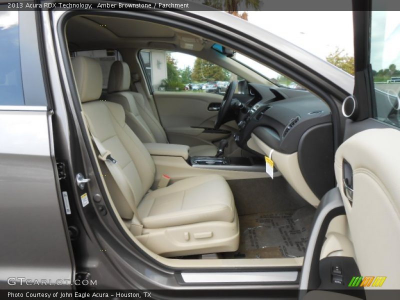 Amber Brownstone / Parchment 2013 Acura RDX Technology
