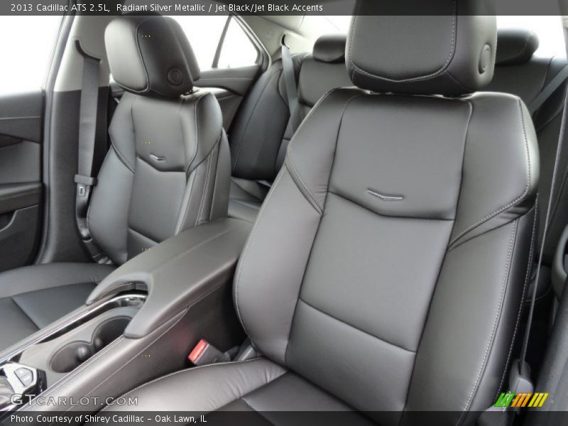 Radiant Silver Metallic / Jet Black/Jet Black Accents 2013 Cadillac ATS 2.5L