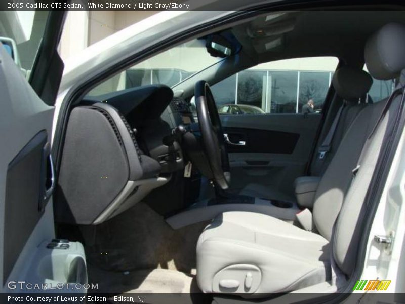 White Diamond / Light Gray/Ebony 2005 Cadillac CTS Sedan