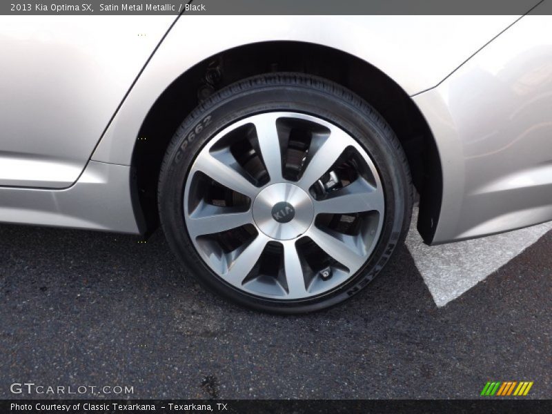 Satin Metal Metallic / Black 2013 Kia Optima SX