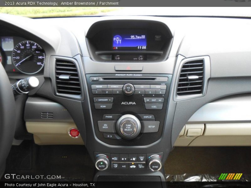 Amber Brownstone / Parchment 2013 Acura RDX Technology