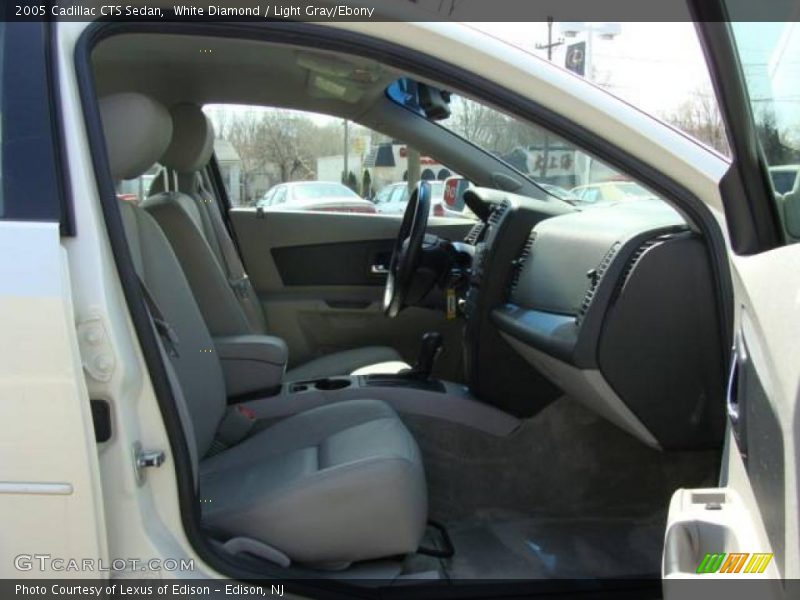 White Diamond / Light Gray/Ebony 2005 Cadillac CTS Sedan