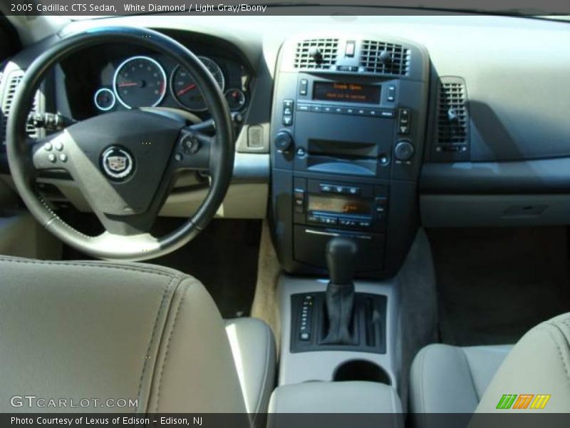 White Diamond / Light Gray/Ebony 2005 Cadillac CTS Sedan
