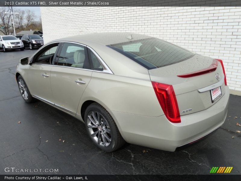 Silver Coast Metallic / Shale/Cocoa 2013 Cadillac XTS FWD