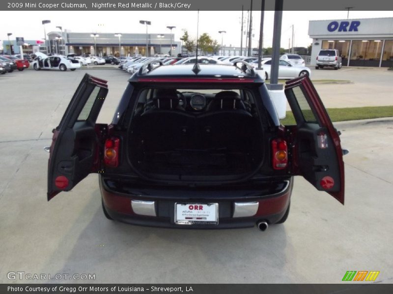 Nightfire Red Metallic / Black/Grey 2009 Mini Cooper Clubman