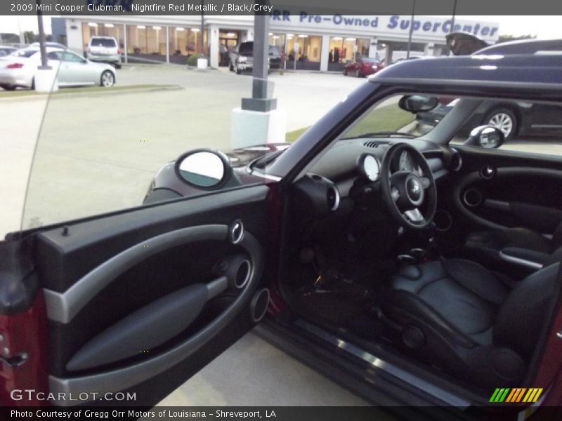 Nightfire Red Metallic / Black/Grey 2009 Mini Cooper Clubman